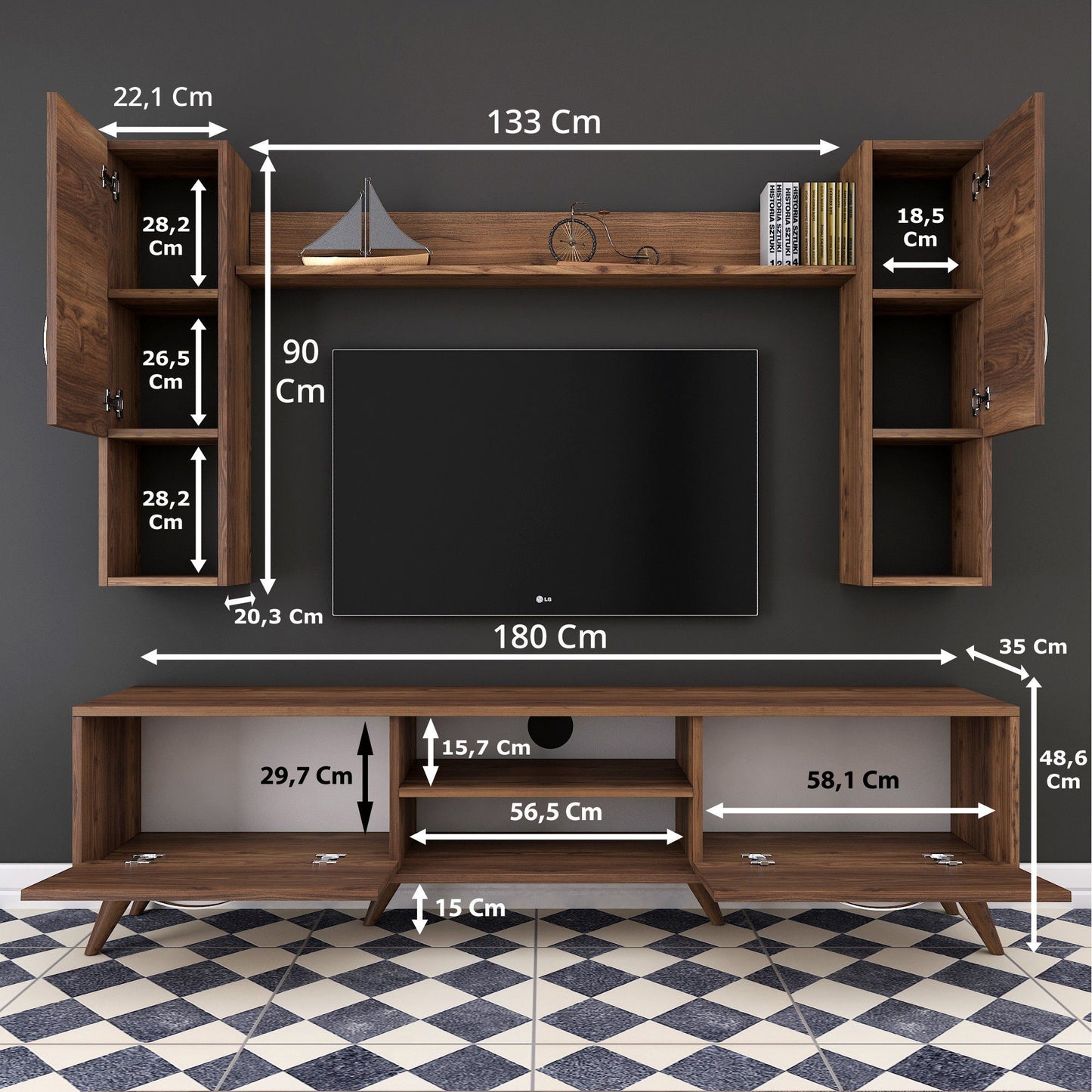 TV staliukas M27 - 284