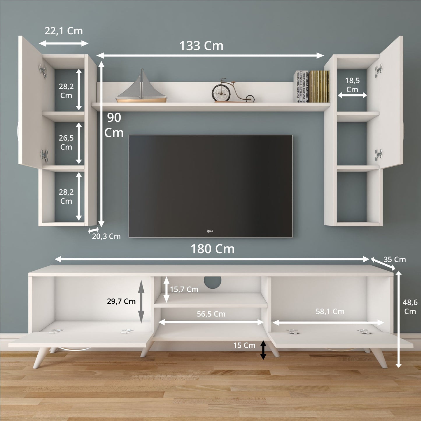 TV staliukas M27 - 283