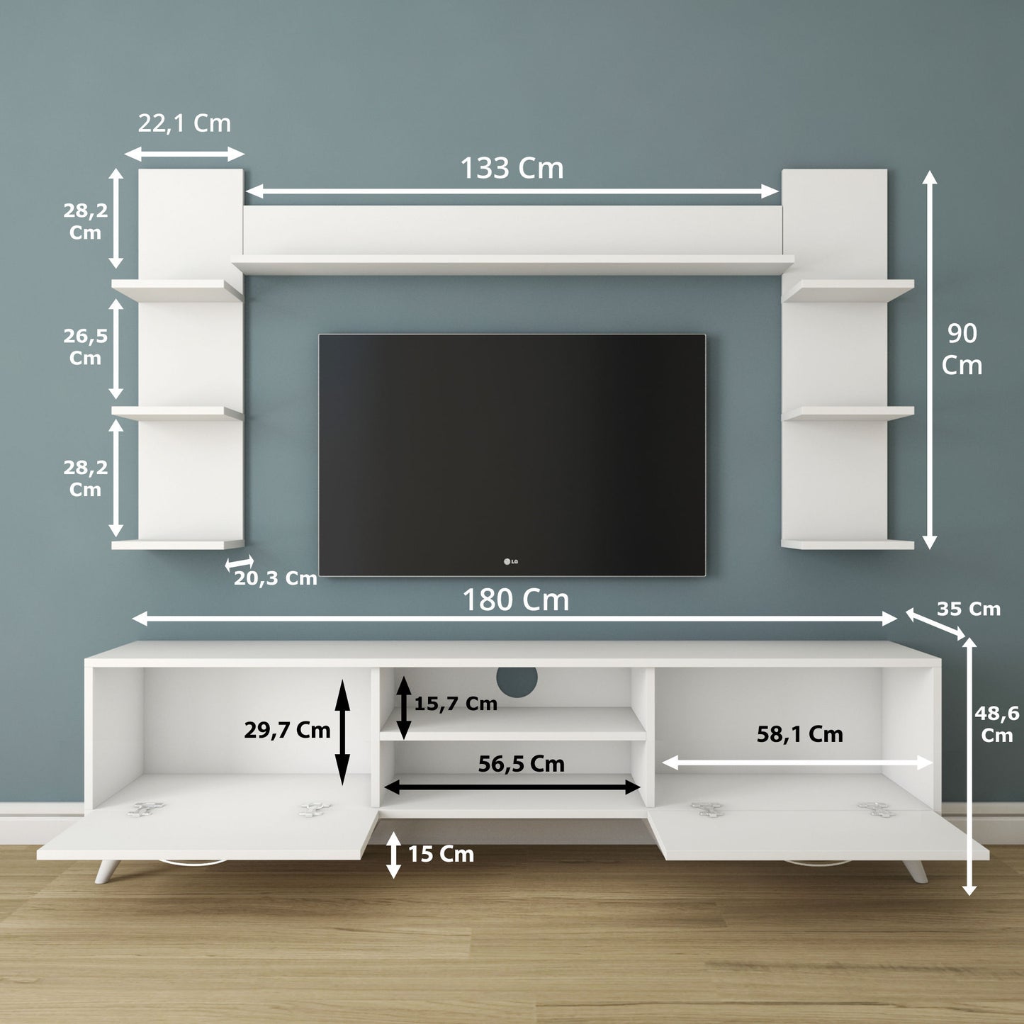 TV staliukas M23 - 275