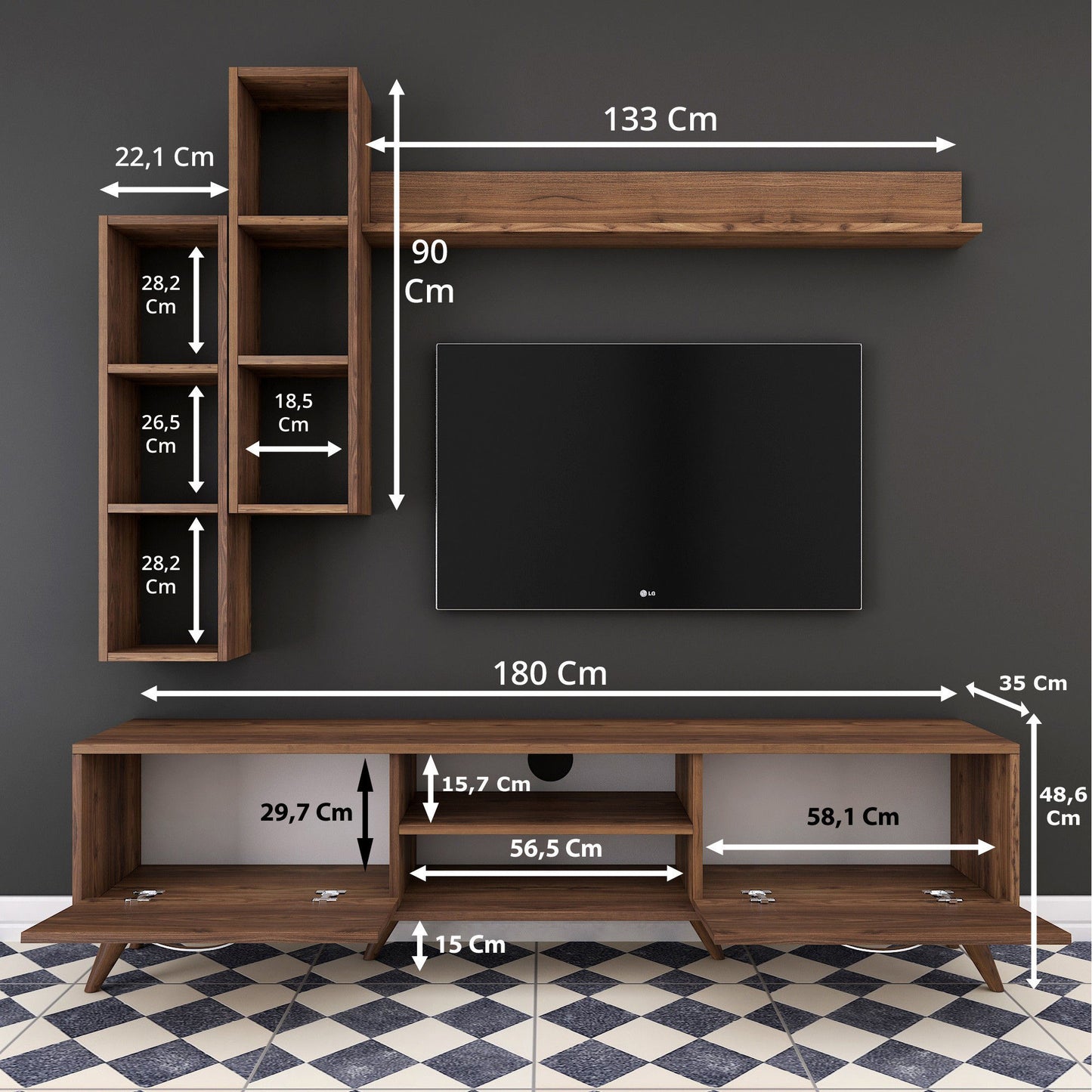 TV staliukas M16 - 262