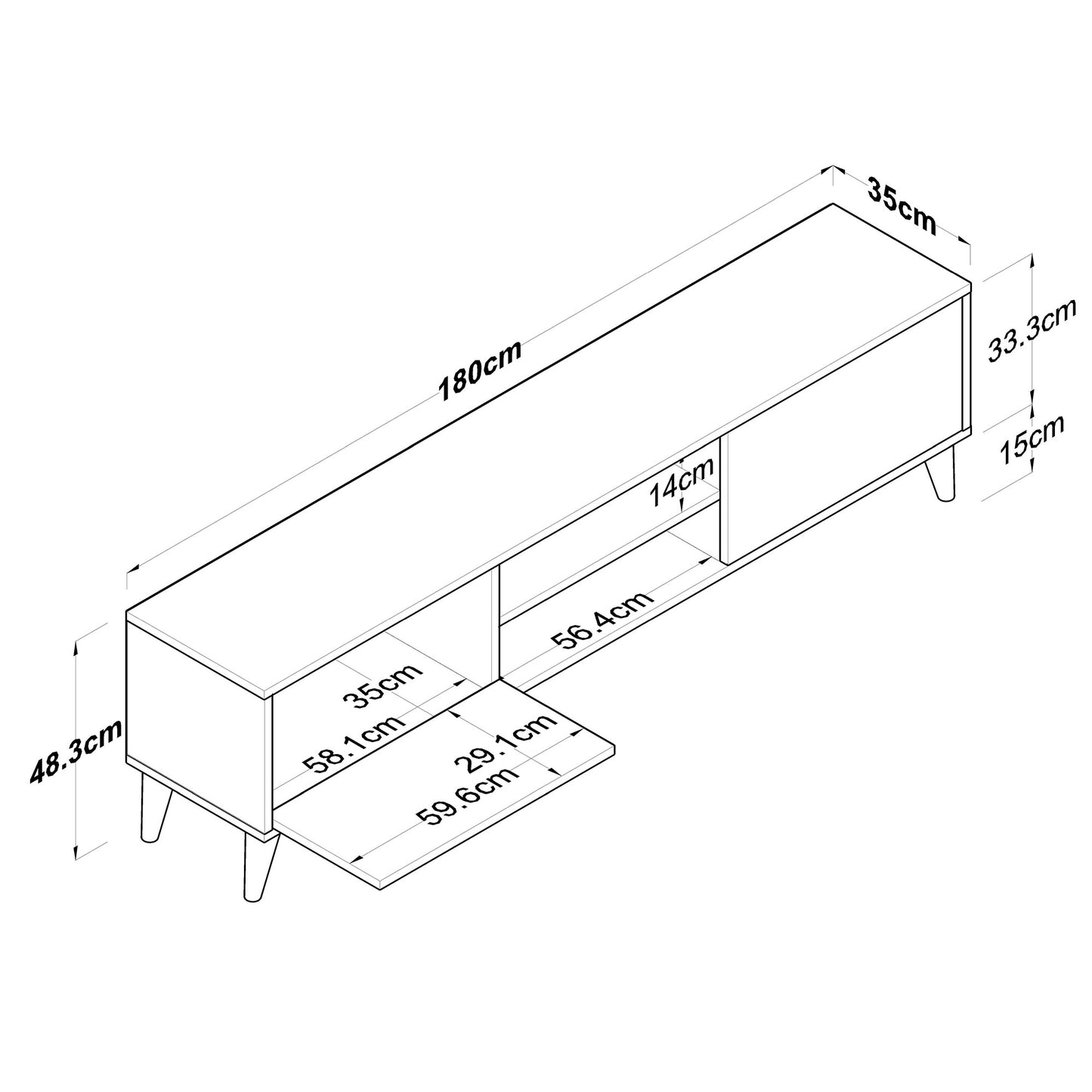 TV staliukas A9 - 220