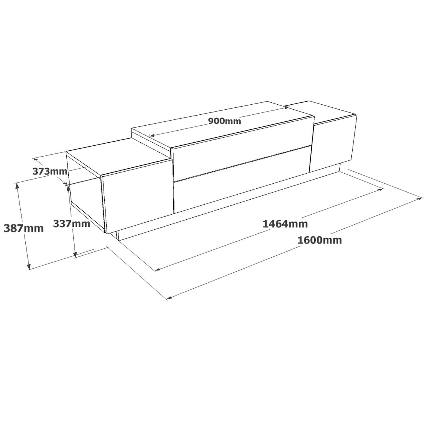 TV staliukas FD1 - GP