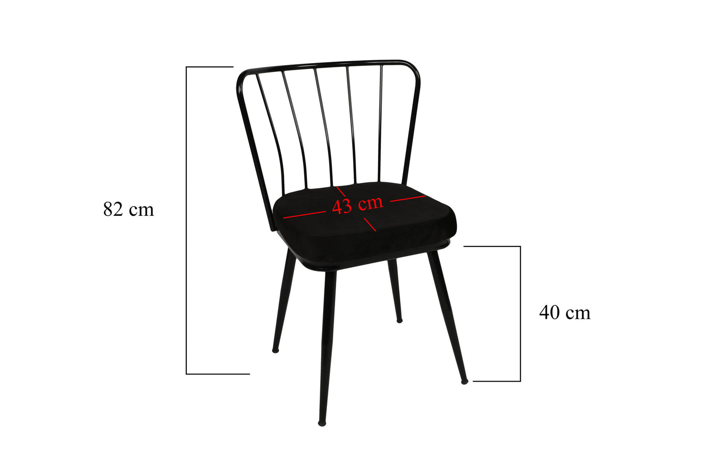 Kėdžių komplektas (2 vienetai) Yildiz 943 V2